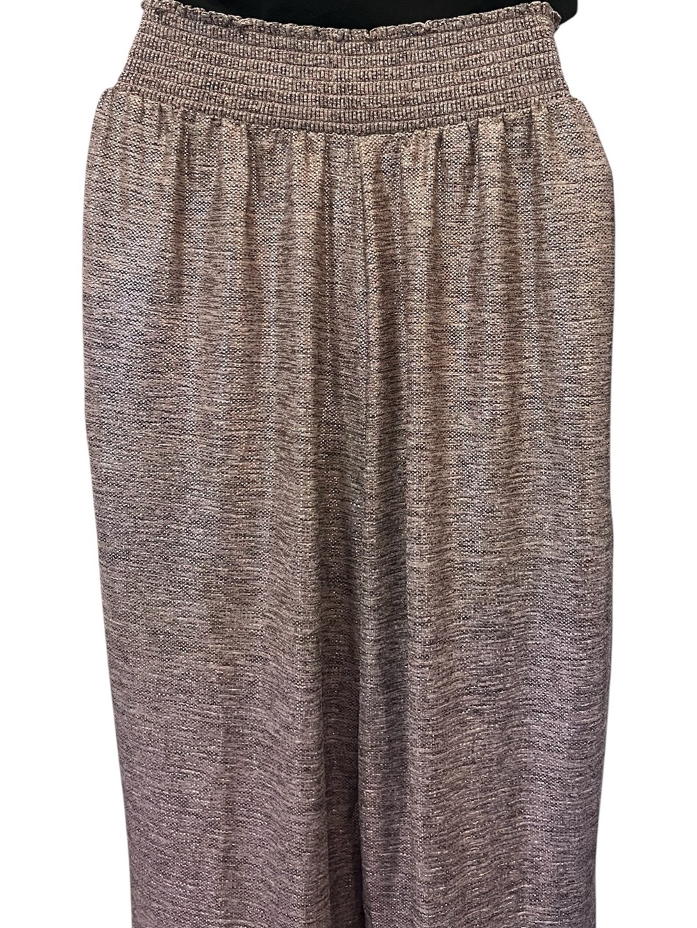 Anthropologie Metallic Joggers Melora Pink Rose Gold Elastic Waist Pants XS - Picture 6 of 13